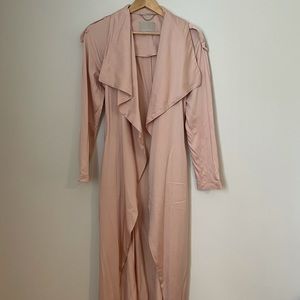 Soia & Kyo lightweight trench in pink XS